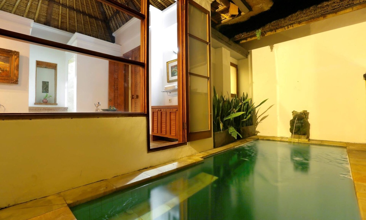 Penatih Villa | 1 BR Villa near Ubud with kitchen, private plunge pool, paddy fields view