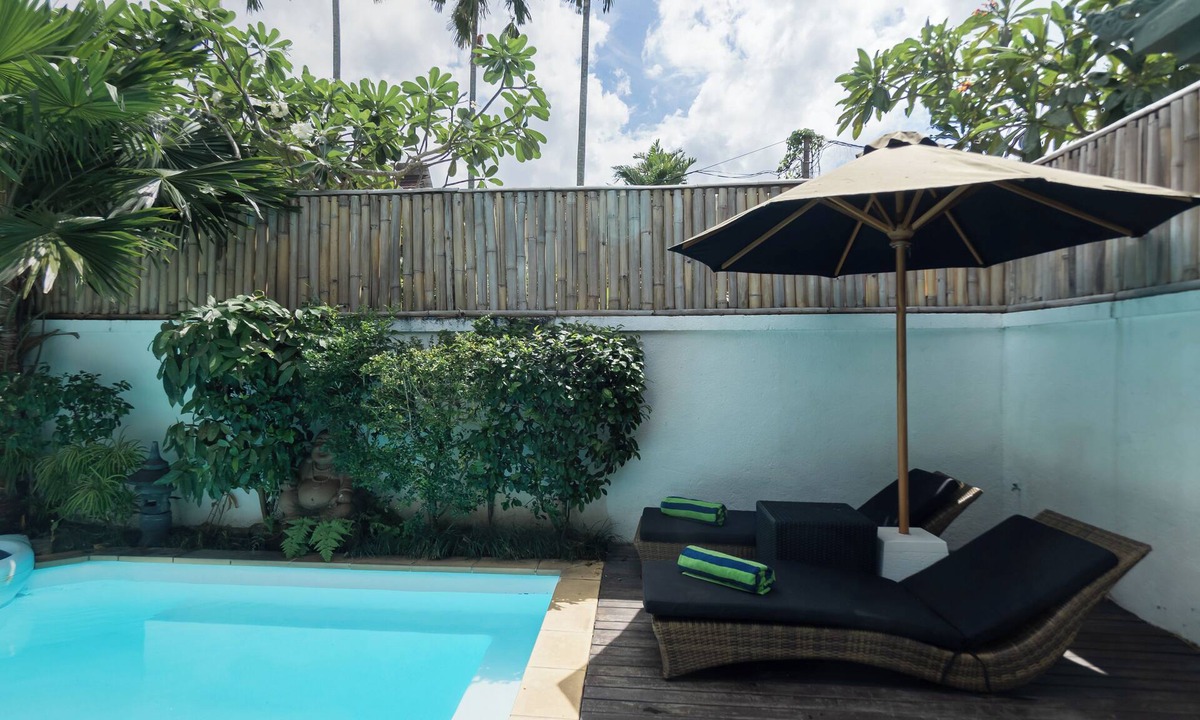 Central Seminyak Villa | 1Bedroom Private Villa with Chinese Elegance Style
