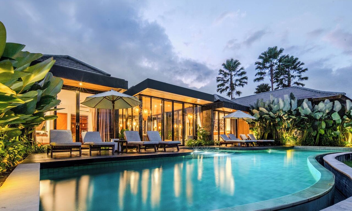 Pengosekan Villa | 4BR Villa Tenang Tropical Modern Villa with Private Pool in Ubud's Nature