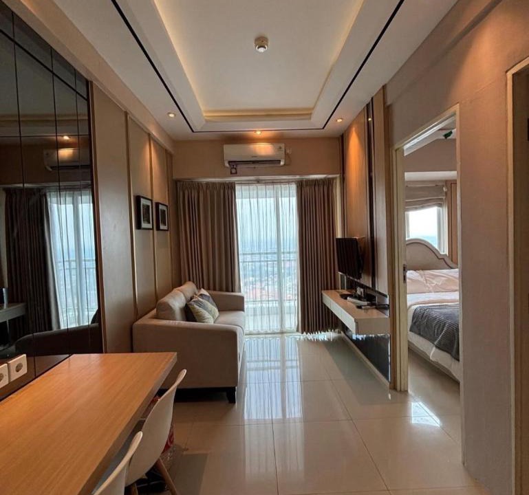 Cikarang Apartment | Azqara Living Super Cozy Apartmen 2BR at Spearwood Tower Meikarta