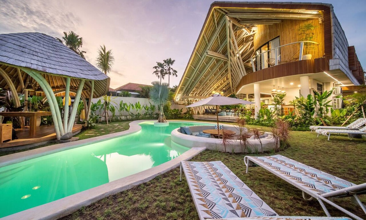 Umalas Villa | Bamboo Retreat | Private Pool | Fenced Garden