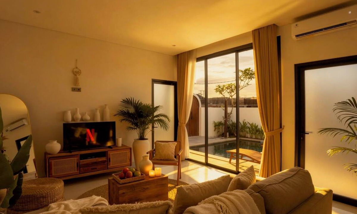 Babakan House | Bohemian Chic Villa Brand New 2BR with Private Pool, Next To Obsidian & Paddle