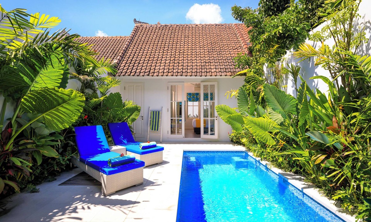 Legian Villa | Charming 1-bedroom villa in wonderful Seminyak Bali with WiFi, AC, Private Pool