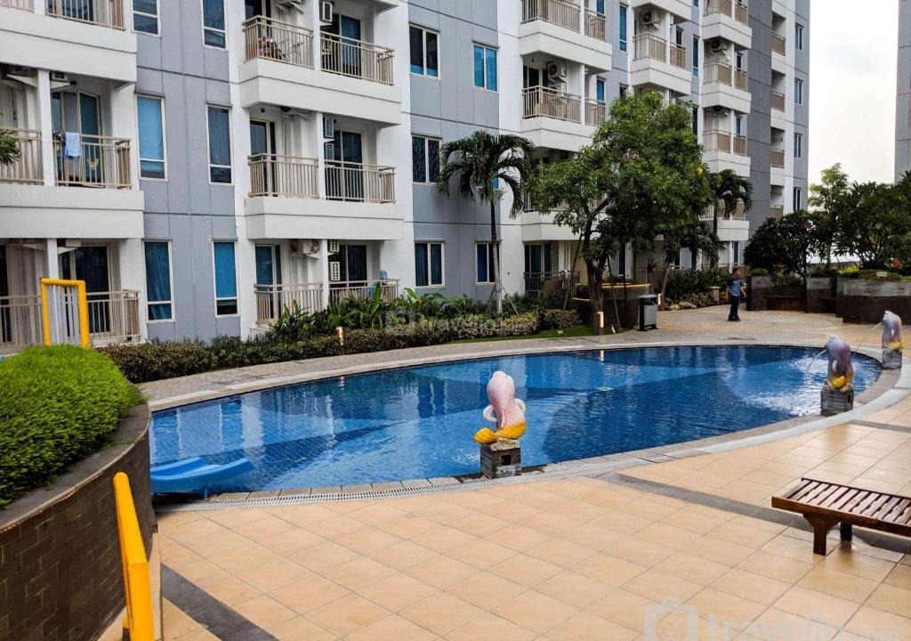 Surabaya Apartment | Comfy and Modern Wonderful 2BR Apartment at Tanglin Supermall Mansion By Travelio