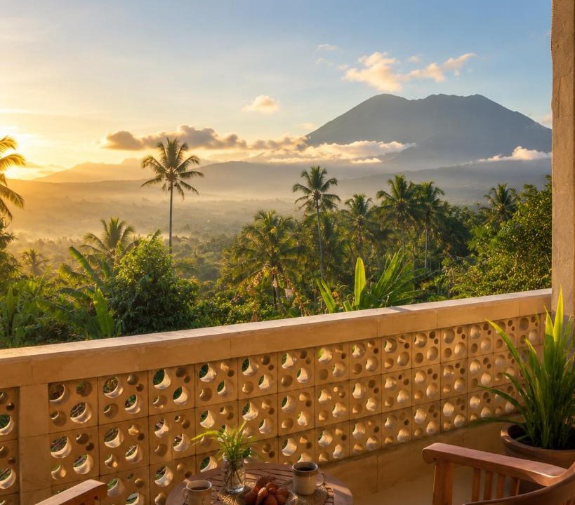 Tumbu Village Bed & Breakfast | Double view point sibetan