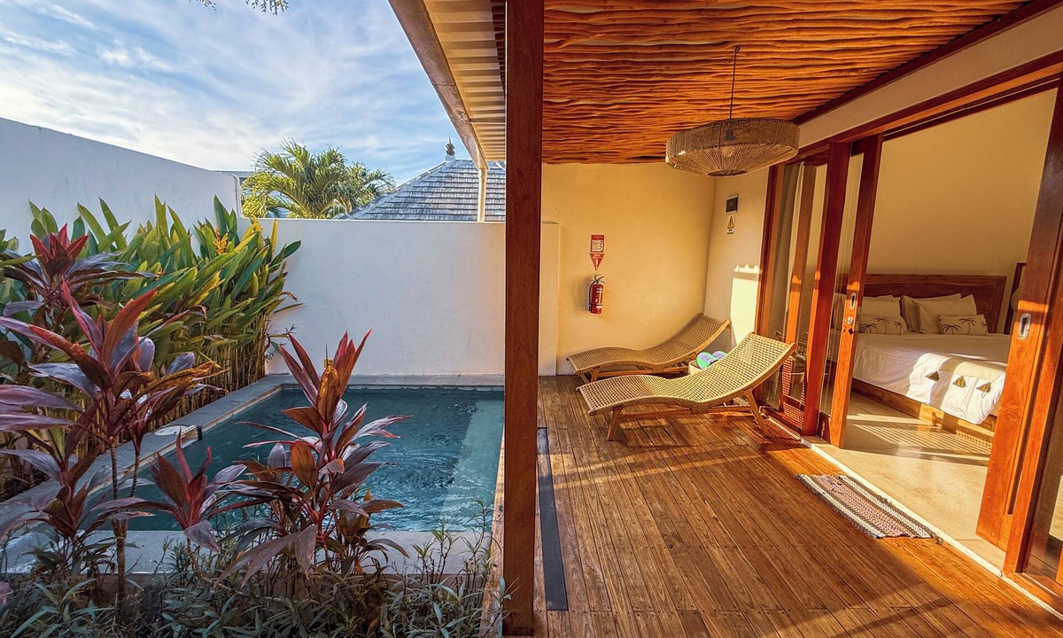 Pecatu House | Muzeum Villas: 1 Bedroom, 1 Bathroom, Wi-Fi, Kitchen, Private Pool