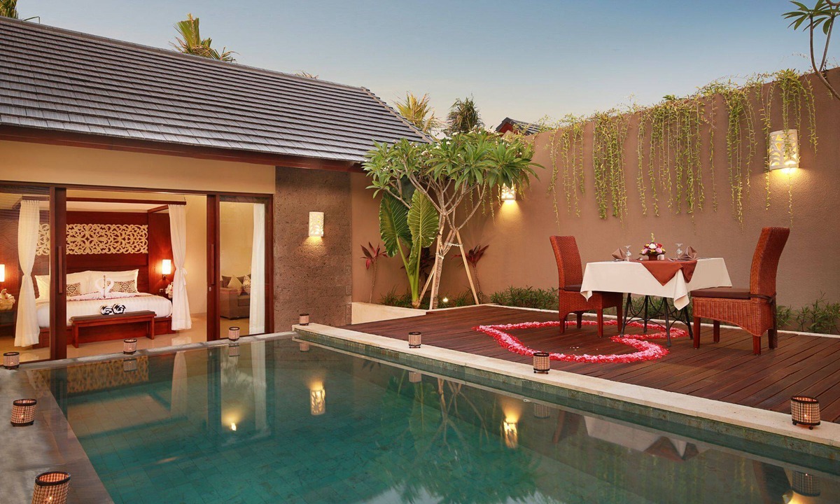 By Pass Ngurah Rai Villa | One Bedroom Suite Villa with a private pool only 5 minutes drive to the beach