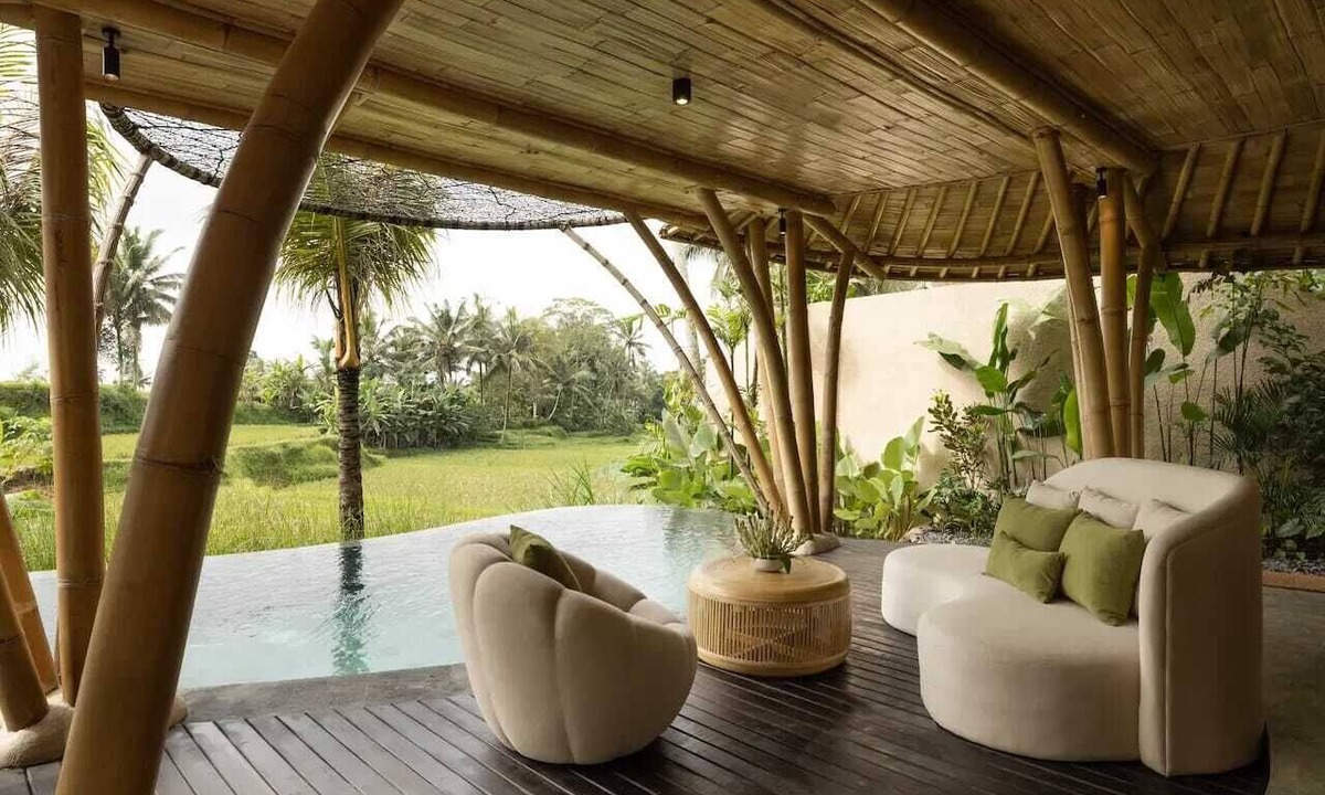 Kenderan House | One Bedroom Villa Private Pool with Rice Field View in Ubud