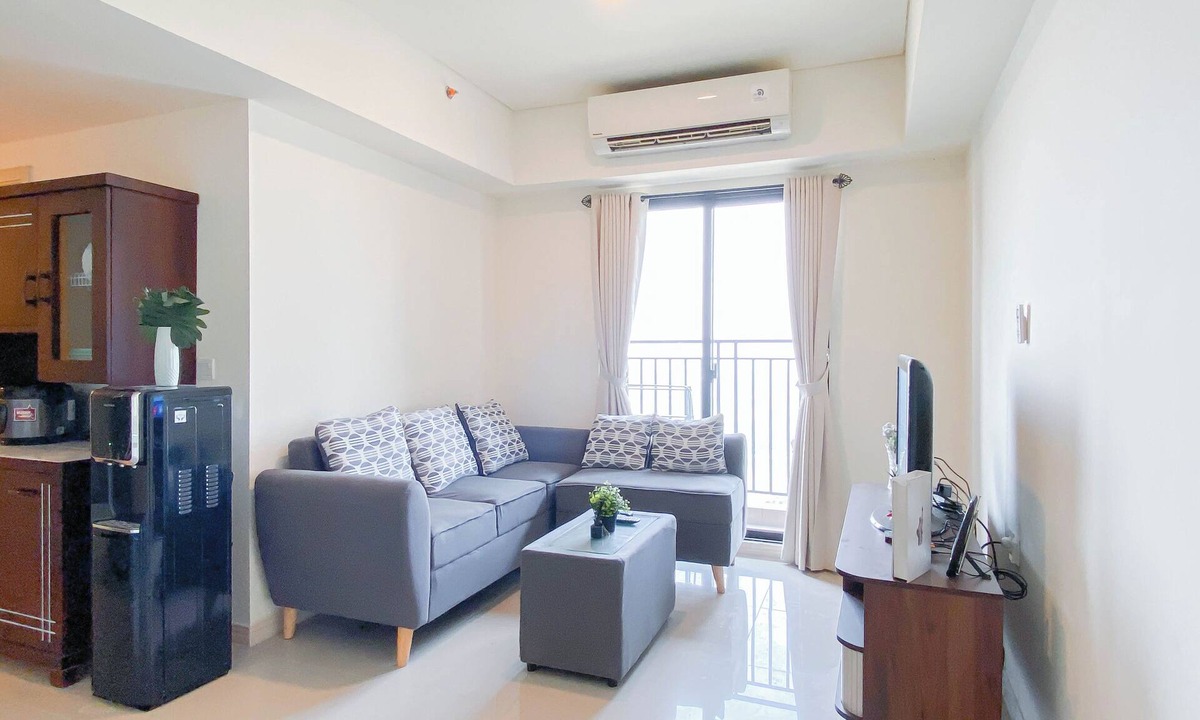 Cikarang Apartment | Soft Scandinavian 3Br At Meikarta Apartment