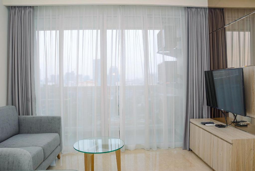 Cikini Apartment | Strategic Best View @ 2BR Menteng Park Apartment By Travelio