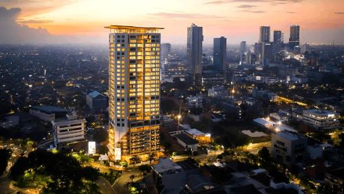 Gubeng Apartment | Stylish 2BR Apartment Vasa Suite Surabaya City Centre with Balcony by Le Ciel Hospitality