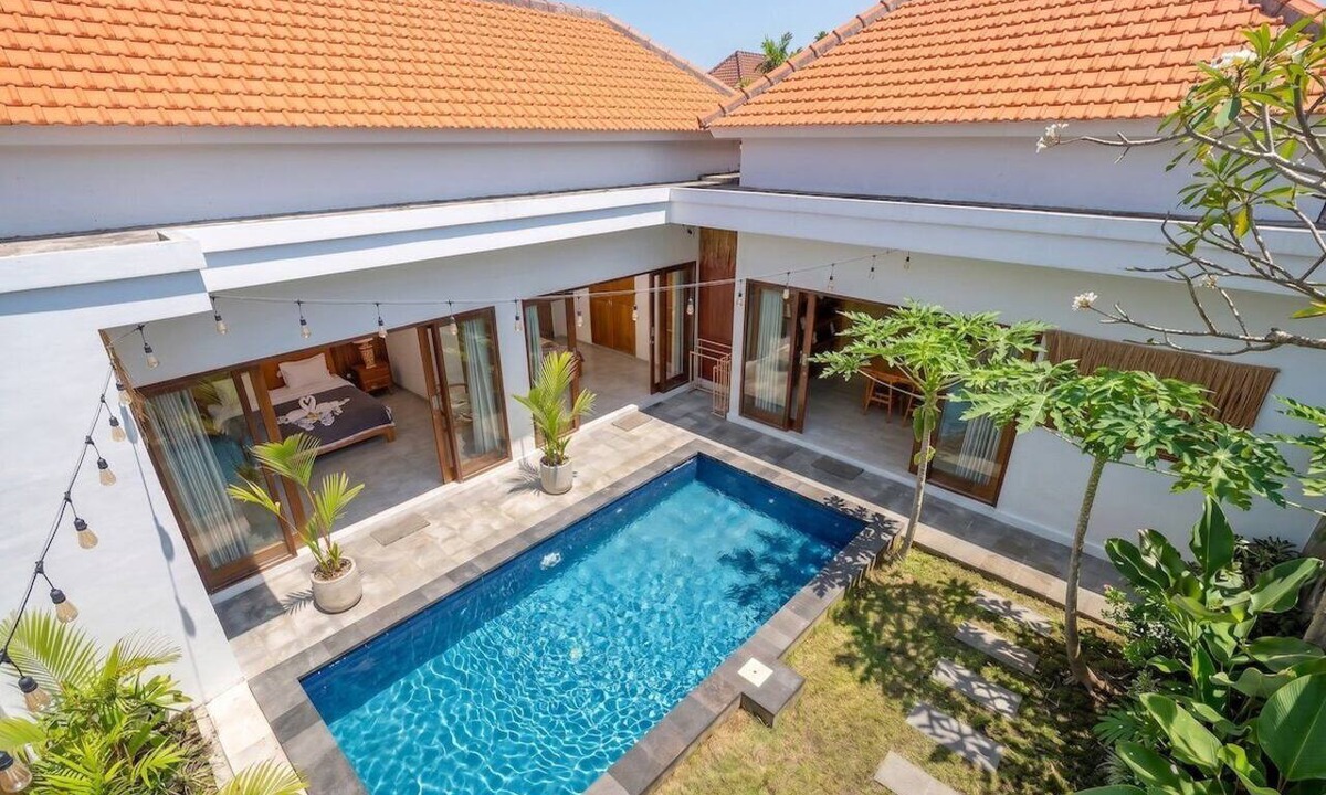 Cemagi Villa | Tropical 2BR Villa w Beach Nearby, Patio & Pool