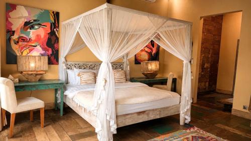 Babakan House | Villa Fleur Deluxe Tropical Bungalows near Canggu padel