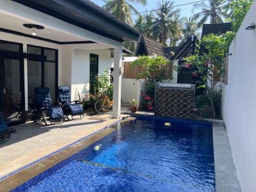 Gili Trawangan Apartment | Villa - with Privat Pool and Pool Billard - up to 4 people - Gili Trawangan Long Term