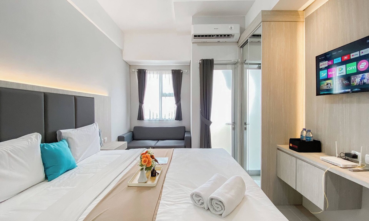 Bekasi Timur Apartment | Warm And Restful Studio Transpark Juanda Bekasi Timur Apartment