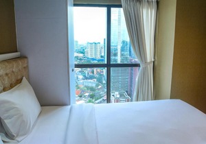 1BR Tamansari Semanggi Apt Near Lotte Avenue By Travelio in Jakarta