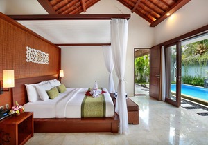 Cozy and Spacious One Bedroom Deluxe Villa in Jimbaran with a private pool