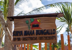 Surya Maha Bungallo(Double bed with Pool view)