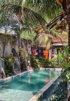Lodtunduh House | The Green Garden Ubud Pool View Room