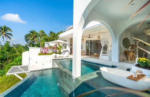 Melayang Villa | 2 Infinity Pools Luxury Ubud 1br Villa Jungle Paradise