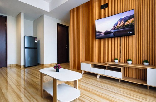 Surabaya Apartment | 6 Pax Tranquil 3Br With Extra Room At Grand Sungkono Lagoon Apartment