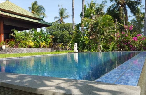 Tulamben Villa | Absolute Beachfront Private 3 bedroom Villa with Pool on 1200m2 of Tropical Land