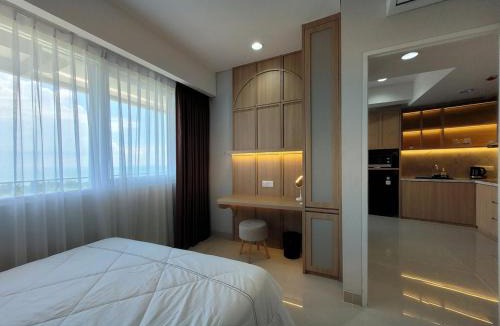 Batam Apartment | Apartment Nuvasa, Kalani 1BR 12th, Sunset, Sea & Golf View