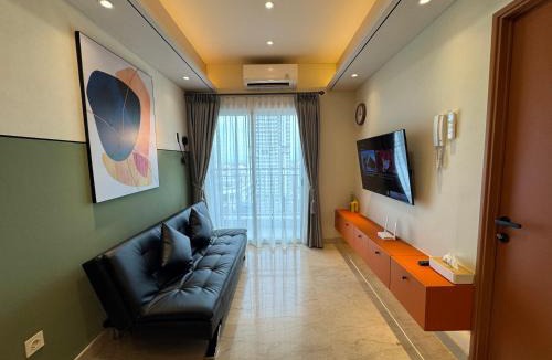Kesawan Apartment | Apartment Podomoro Medan Lexington Tower - Japandi Modern - New Renovated 2 BR- direct mall access