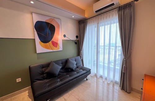Kesawan Apartment | Apartment Podomoro Medan Lexington Tower - Japandi Modern - New Renovated 2 BR- direct mall access