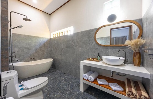 Sanur Kauh Villa | Arana Family Villa with Private Garden and Pool, 2BR, Kitchen, AC, free Parking