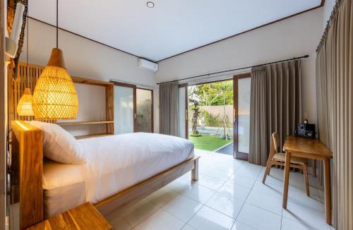 Sanur Kauh Villa | Arana Family Villa with Private Garden and Pool, 2BR, Kitchen, AC, free Parking