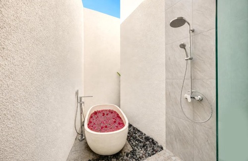 Kesiman Villa | BrandNew Beachside Modern Villa A, 3 Bedrooms for 8 Guests