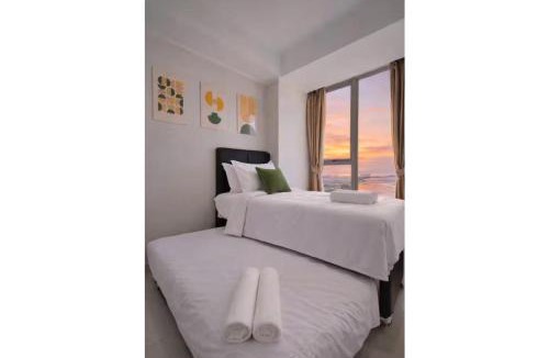 Pantai Indah Kapuk Apartment | By The Sky By SanLiving- 3BR - 10PAX - Near PIK Avenue Mall