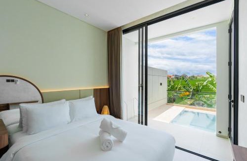 Padangsambian Klod Villa | Casa Alden - 3BR Infinity Pool with Ricefield View