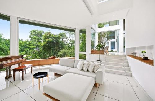 West Bandung Villa | Casca - 3BR Luxury Villa Setraduta with Waterfall View