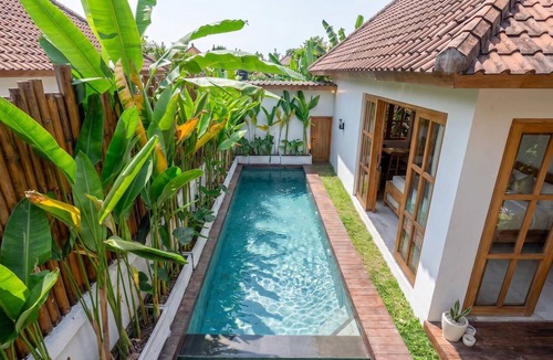 Penestanan Villa | Chic 1BR Stay w Garden Tub&Pool by Tropical Jungle