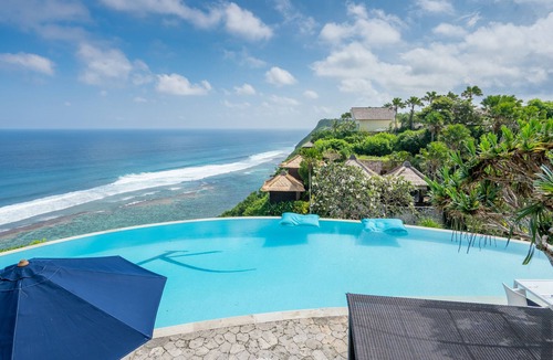 Ungasan Villa | Cliffront Tropical Villa Cantik