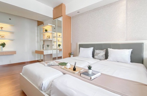 Depok Apartment | Contemporary Studio Loft Apartment At Park View Condominium