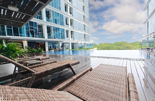 Tangerang Apartment | Cozy 1BR Brooklyn Apt Alam Sutra w/Pool, Gym