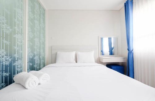 Pondokcina Apartment | Cozy and Modern 1BR Apartment at Atlanta Residences By Travelio