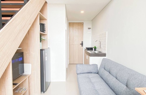 Lebak Bulus Apartment | Cozy Design Studio Loft At Apple 3 Condovilla Apartment