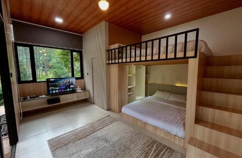 Pangalengan House | Cozzy Cabin Harmoni Ruang Rindu
