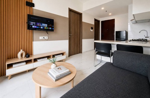 Bumi Serpong Damai Apartment | Elegant Charming 1Br At Apartment Sky House Bsd