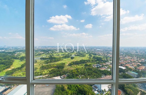 Tangerang Apartment | HANDA Golf View from the Highest Floor at U-Residence tower 2, Lippo Karawaci
