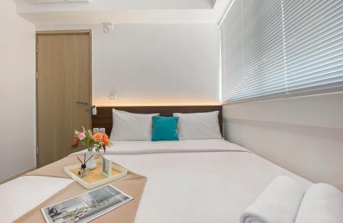 Cikarang Apartment | Homey and Modern Look 3BR at Meikarta with Balcon Apartment By Travelio