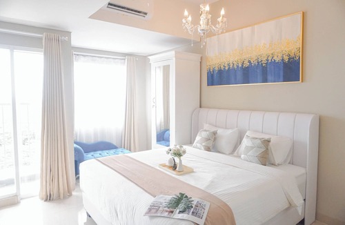 Kedungmanggu Apartment | Homey Living and Well Designed Studio Room at Royal Sentul Park Apartment