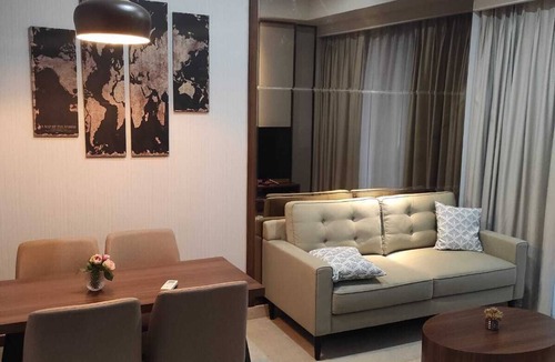 Cikini Apartment | Chic 2-bedroom apartment with private lift,AC, WiFi in vibrant Jakarta
