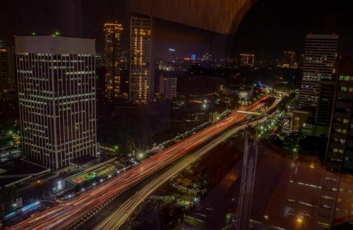 Senayan Apartment | Modern 2 BR Apartment @ FX Residence with City View By Travelio