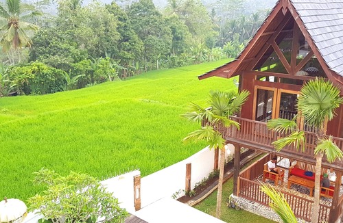 Payangan Villa | Peaceful Private Pool Villa - 9 BR with Amazing Green Rice Field View
