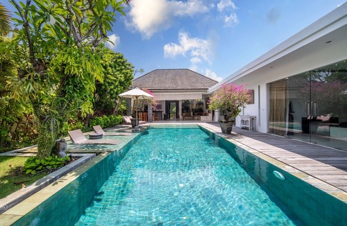 Sunset Road Villa | Private Tropical Pool Poolside Gazebo Seminyak